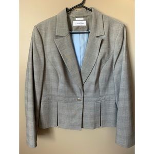 Calvin Klein Stretch 2 piece suit (Jacket&Skirt)
